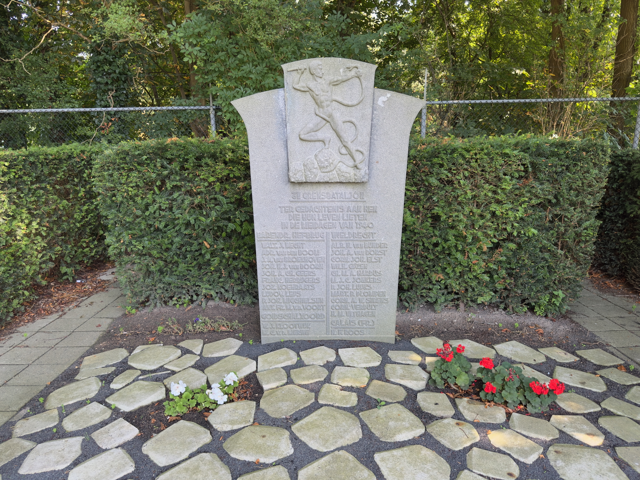 Monument for Dutch Soldiers in Barendrecht